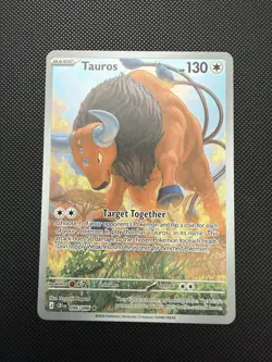 Pokemon Tauros 096/086 Chaos Rising Art Rare Holo NM - Image 1