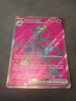 Pokemon Perfect Order Salazzle ex 101/088 Ultra Rare Full Art Holo Chase NM - Image 1