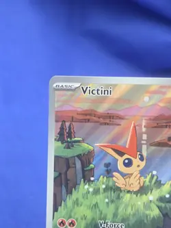 Pokemon Scarlet & Violet Victini 208 Black Star Promo Illustration Rare NM - Image 3