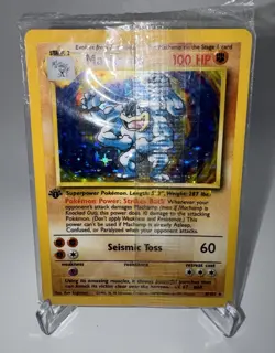 SEALED - Pokemon TCG Machamp 8/102 Deck Exclusives First Edition Holo Rare - LP - Image 1