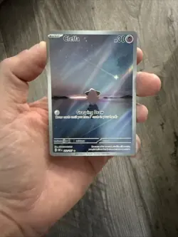 Pokemon TCG Cleffa 202/197 SV03 Obsidian Flames Illustration Rare Full Art Holo - Image 1