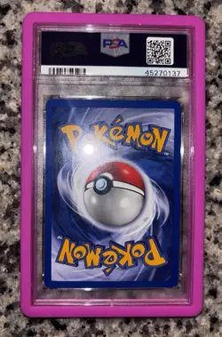Nintendo Celebi Neo Revelation Holo Rare 3/64 English 2001 PSA 8 - Image 2