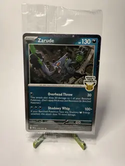 BOTH Pokemon TCG Zarude Promo Sealed Eng 2026- 088 And 056/084 (Pitch Black) - Image 2