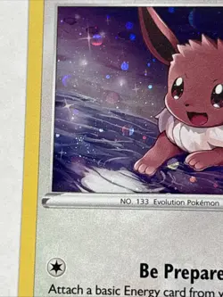 Eevee SWSH127 Holo Promo Sword & Shield Promo Pokemon Holo SWIRL 💫 - Image 2