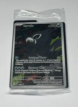 Pokemon TCG Zarude MEP 088 Sealed Black Star Promo ME5: Pitch Black English M/NM - Image 1