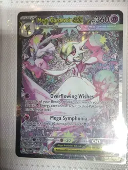 Nintendo Mega Gardevoir EX 178/132 ME01 Ultra Rare Full Art Holo Pokemon 360 HP - Image 1