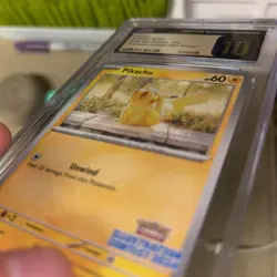 Pikachu 214 Promo (Illustration Contest 2024) SV : Pokemon TCG - CGC Pristine 10 - Image 3