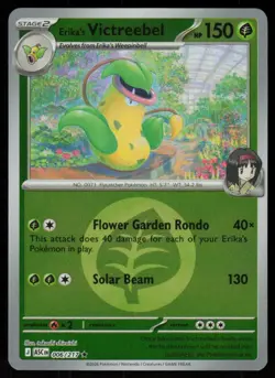 Erika's Victreebel (Energy) 006/217 Ascended Heroes Pokemon Reverse Holo NM - Image 1