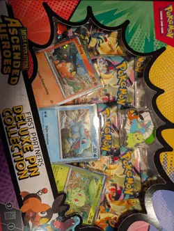 Ascended Heroes First Partners Deluxe Pin Collection X3 (LOT OF 3) - Image 2
