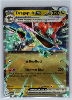 Dragapult ex 073/131 Holo Double Rare Prismatic Evolutions Pokemon Near Mint - Image 1