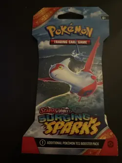 VERY HEAVY - 32.33g - Pokemon Surging Sparks Sleeved Booster Pack - SEALED! - Image 2