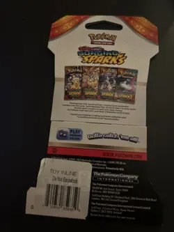 VERY HEAVY - 32.33g - Pokemon Surging Sparks Sleeved Booster Pack - SEALED! - Image 3