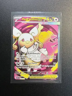 Pokemon Mega Audino EX #253/217 Ascended Heroes Ultra Rare Full Art NM - Image 3