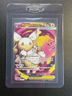 Pokemon Mega Audino EX #253/217 Ascended Heroes Ultra Rare Full Art NM - Image 4