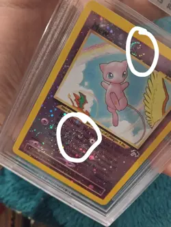 2001 Pokemon Southern Islands Mew Holo #1 BGS 8 NM-MT Double Swirl Pop 42 WOTC - Image 3