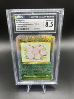 Pokemon Legendary Collection Reverse Holo Exeggcute #75/110 CGC 8.5 - Image 1