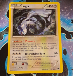 The Pokemon Company Lugia Rare Fates Collide 78/124 ENG 2016 120 HP - Image 1