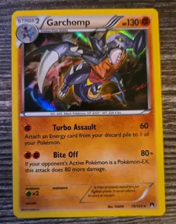 Pokemon Garchomp 70/122 BKP BREAKpoint LP/NM - Image 4