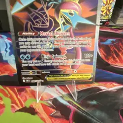 The Pokemon Company Mega Greninja EX 100/108 Chaos Rising Holo 350 HP - Image 4