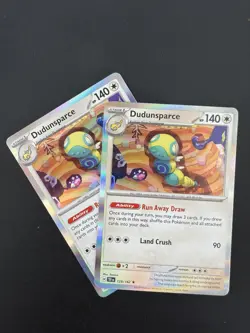 2x Dudunsparce 129/162 - SV06: Temporal Forces (TEF) - Playset - Pokemon TCG - Image 1