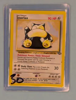 Snorlax #27 Pokemon Jungle - Image 3