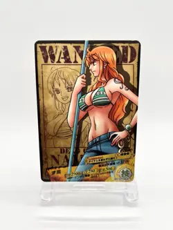 One Piece AR Carddass Nami Wanted NO.02-08 Berry Match 2011 Bandai - Image 1