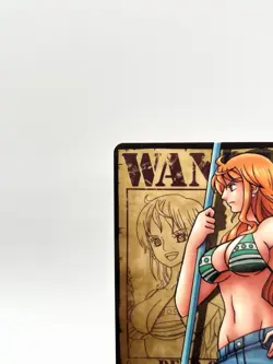 One Piece AR Carddass Nami Wanted NO.02-08 Berry Match 2011 Bandai - Image 2