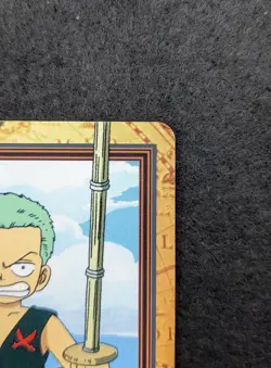 One Piece Carddass Hyper Battle C08 Zoro Japanese Bandai 1999 Rare NM - Image 4