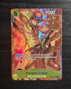 2025 One Piece Portgas D. Ace Alt Art PRB02-018 The Best Vol. 2 English NM - Image 1