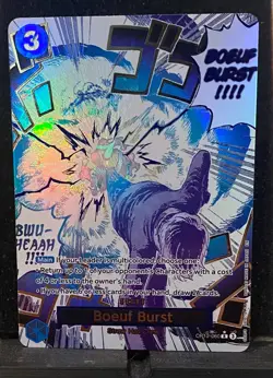 One Piece Boeuf Burst (Alt Art) Manga Event - Legacy of the Master (OP12) - Image 2