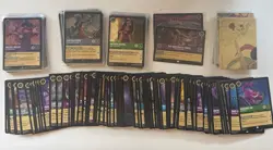 Lorcana First Chapter lot plus foils, rares and more NM - Image 1