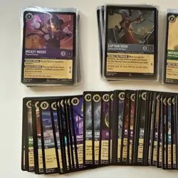 Lorcana First Chapter lot plus foils, rares and more NM - Image 2