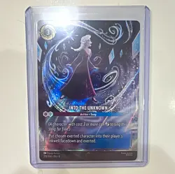 Disney Lorcana (Enchanted) Foil Reign of Jafar Into the Unknown 213/204 EN - Image 1