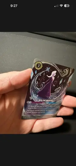 Disney Lorcana (Enchanted) Foil Reign of Jafar Into the Unknown 213/204 EN - Image 4