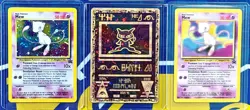 Ancient MEW🌀, MEW Holo & MEW Movie Promo - WOTC Black Star Promo Set (NM!) - Image 1