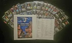 Star Trek CCG Mirror Mirror Complete 131 Card Set With UR First Officer Spock - Image 1