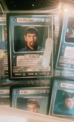 Star Trek CCG Mirror Mirror Complete 131 Card Set With UR First Officer Spock - Image 5