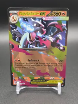 Mega Charizard x Ex 029 Black Star Promo Pokemon Card NM - Image 1