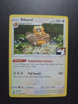 Bibarel (Cosmos Holo) 121/172 Prize Pack Series Cards NM - Image 1