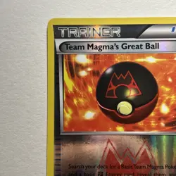 Pokemon TCG Team Magma's Great Ball Reverse Holo Card 31/34 Double Crisis - Image 3