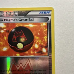 Pokemon TCG Team Magma's Great Ball Reverse Holo Card 31/34 Double Crisis - Image 4