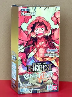 2024 Bandai PRB-01 CCG Japanese One Piece THE BEST Premium Booster Box 100-Cards - Image 1