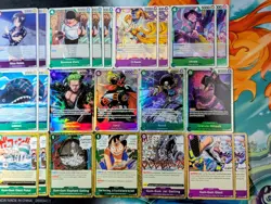 One Piece | Purple Green Monkey.D.Luffy (EB02) Deck Core (31 Cards) - Image 4