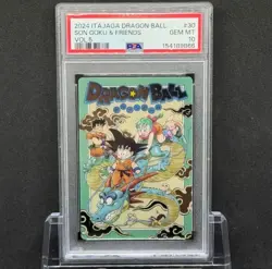 Dragon Ball Itajaga 5-30 Son Goku Bulma Shenron Secret PSA 10 Card - Image 1