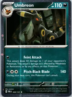 Umbreon - 059 (Cosmos Holo) Rare Miscellaneous Cards & Products 059/131 NM - Image 1