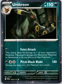 Umbreon - 059 (Cosmos Holo) Rare Miscellaneous Cards & Products 059/131 NM - Image 1