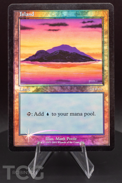 Island: 2002 Magic The Gathering - Arena Beta Promo Foil - Image 1