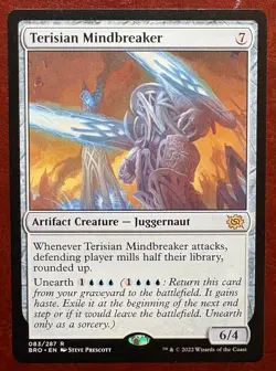1x NM Terisian Mindbreaker - 083/287 R BRO MTG Magic Never Played x1 - Image 1