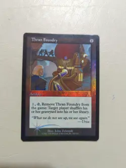 MTG FOIL Thran Foundry - Urza's Destiny Never Played - Image 1