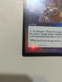 MTG FOIL Thran Foundry - Urza's Destiny Never Played - Image 4